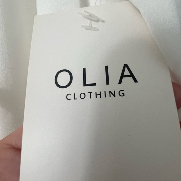 NWT Olia Drapey Blouse - Picture 4 of 7